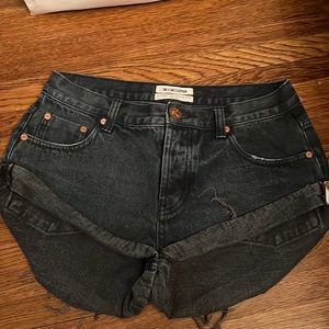 One Teaspoon Jean Shorts